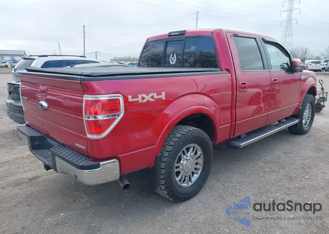 2012 Ford F-150 Lariat from USA, damaged, VIN 1FTFW1EF2CFB23182